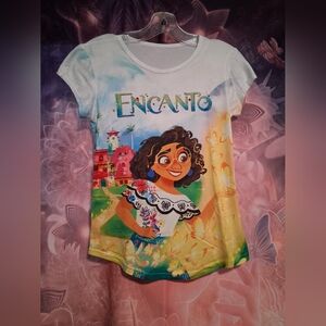 Kids Short Sleeve Tee - White and Yellow